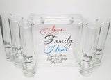 Blended Family Unity Sand Set - Wedding Sand Ceremony Set - Home Theme Sand Set - State Silhouette