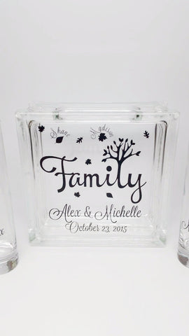 Family Tree Sand Set - Blended Family Unity Sand Set - Wedding Sand Ceremony Set