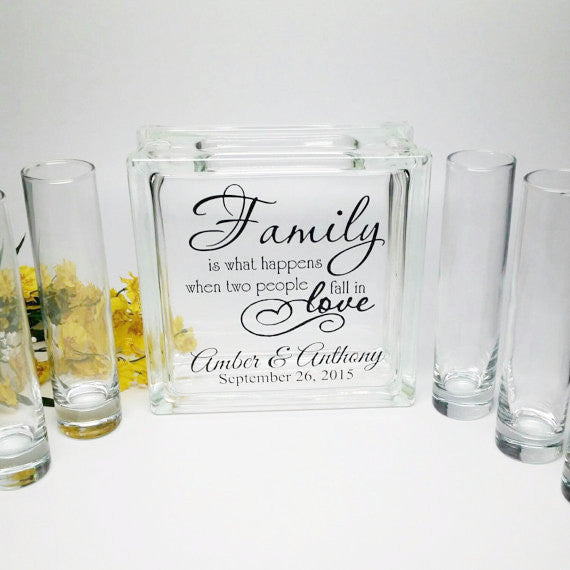 Family sand ceremony set hot sale