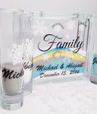Snow Flake Themed Sand Set - Blended Family Unity Sand Set - Wedding Sand Ceremony Set