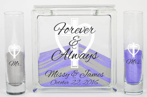 Unity Sand Set - Forever and Always - Religious