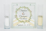 Unity Sand Set for Wedding - Rustic Wreath