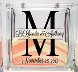 Sand Ceremony Kit - Split Monogram