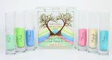 Unity Sand Ceremony Set for Blended Family with Rustic Tree Design