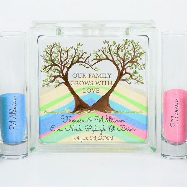 Family unity sand ceremony on sale sets