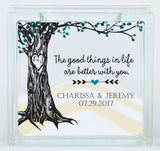 Wedding Sand Ceremony Set - Family Tree - The good things in life are better with you