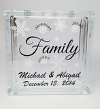 Snow Flake Themed Sand Set - Blended Family Unity Sand Set - Wedding Sand Ceremony Set