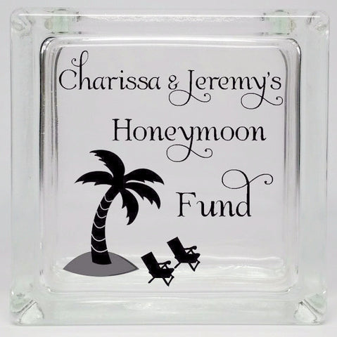 Personalized Engagement Gift - Unique Bridal Shower Gift - Honeymoon Fund Savings Bank - Wedding Money Dance Jar
